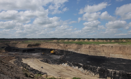 добыча угля на Переясловском разрезе